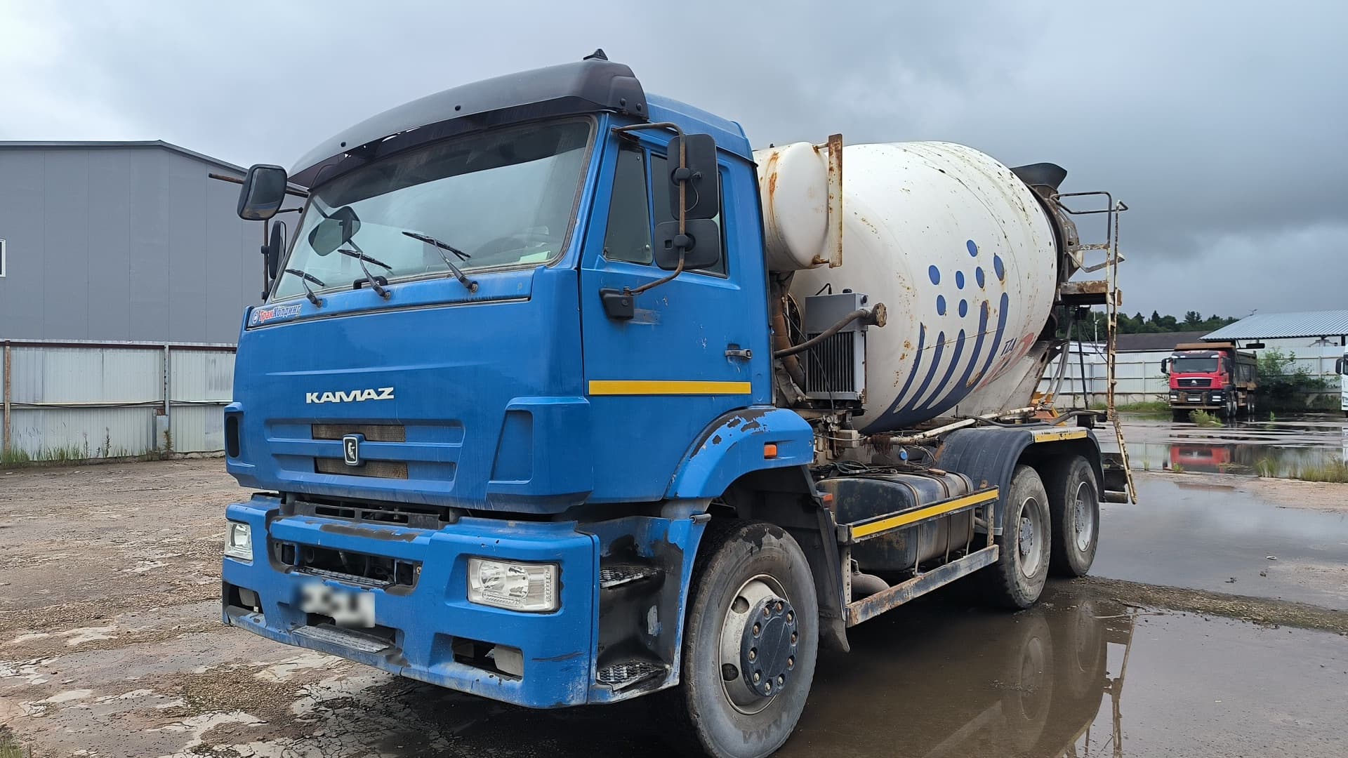 Камаз 6520 6x4 Автобетоносмеситель - 1