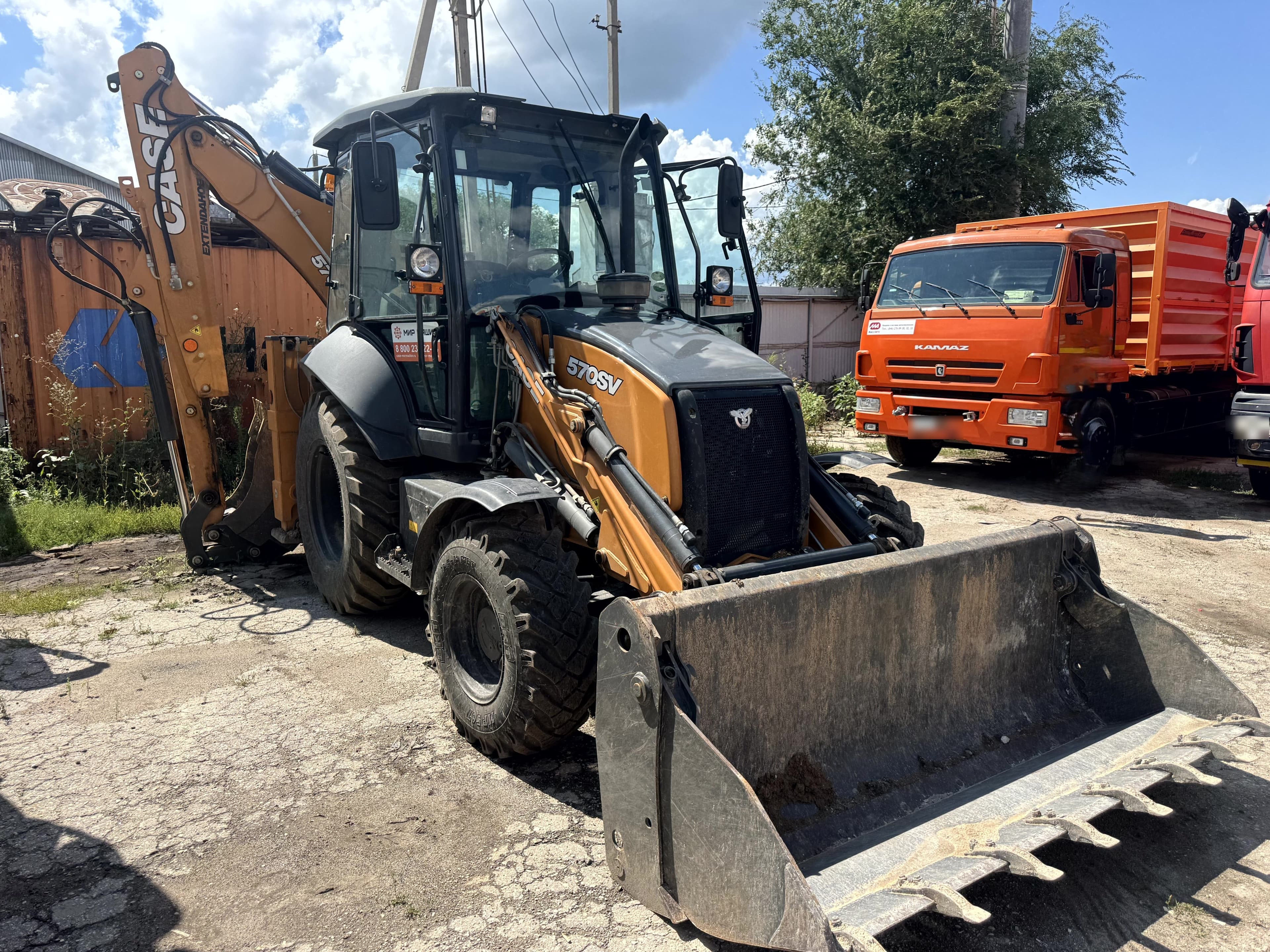 Case 570 Экскаватор-погрузчик - 2