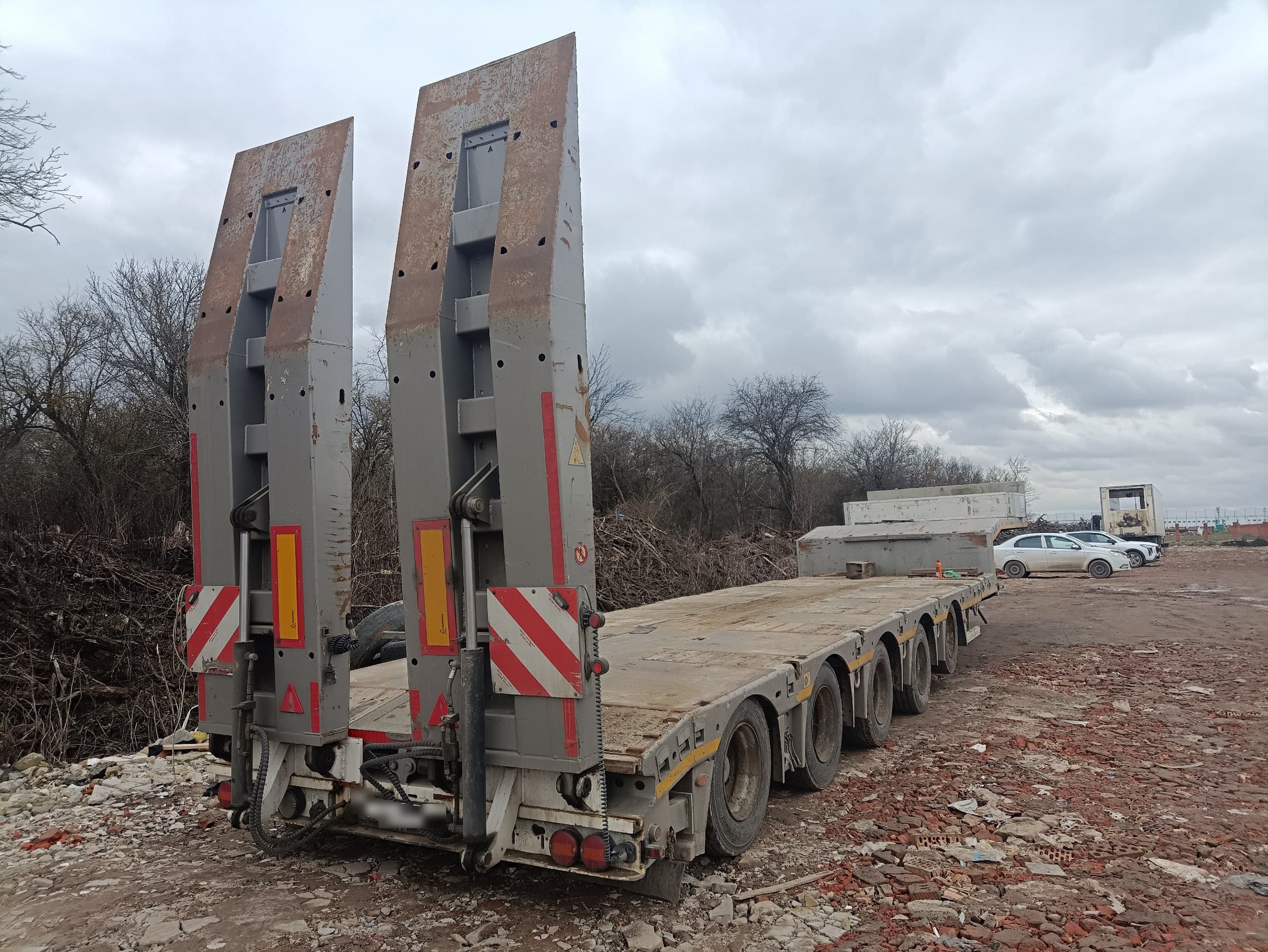 Yalcin 5DDUZ Полуприцеп тяжеловоз 5 оси - 3