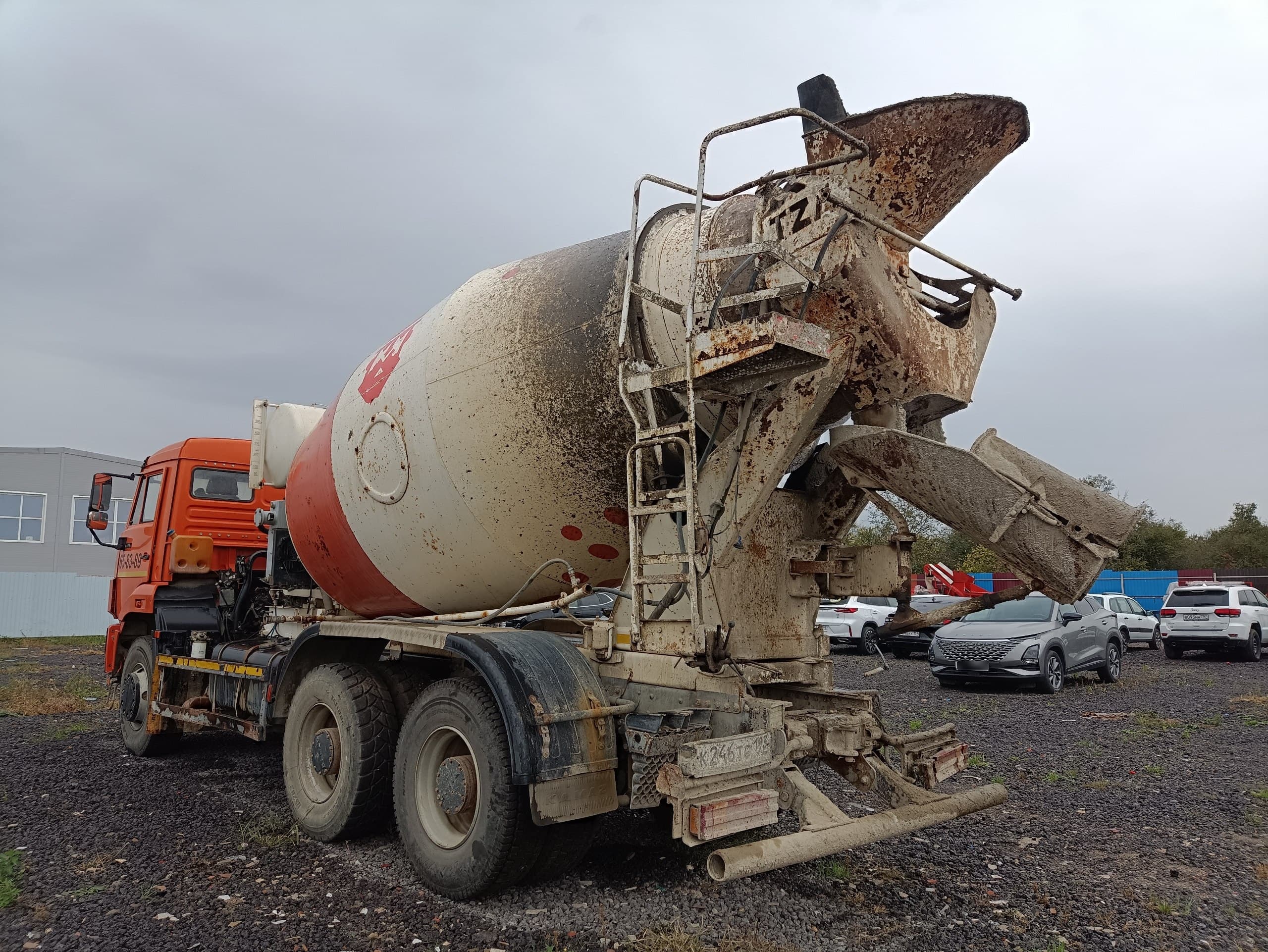 Камаз 6520 6x4 Автобетоносмеситель - 4