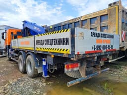 Карвинг 3370* на шасси HONGYAN GENLYON 6x4 Бортовой с КМУ - 4
