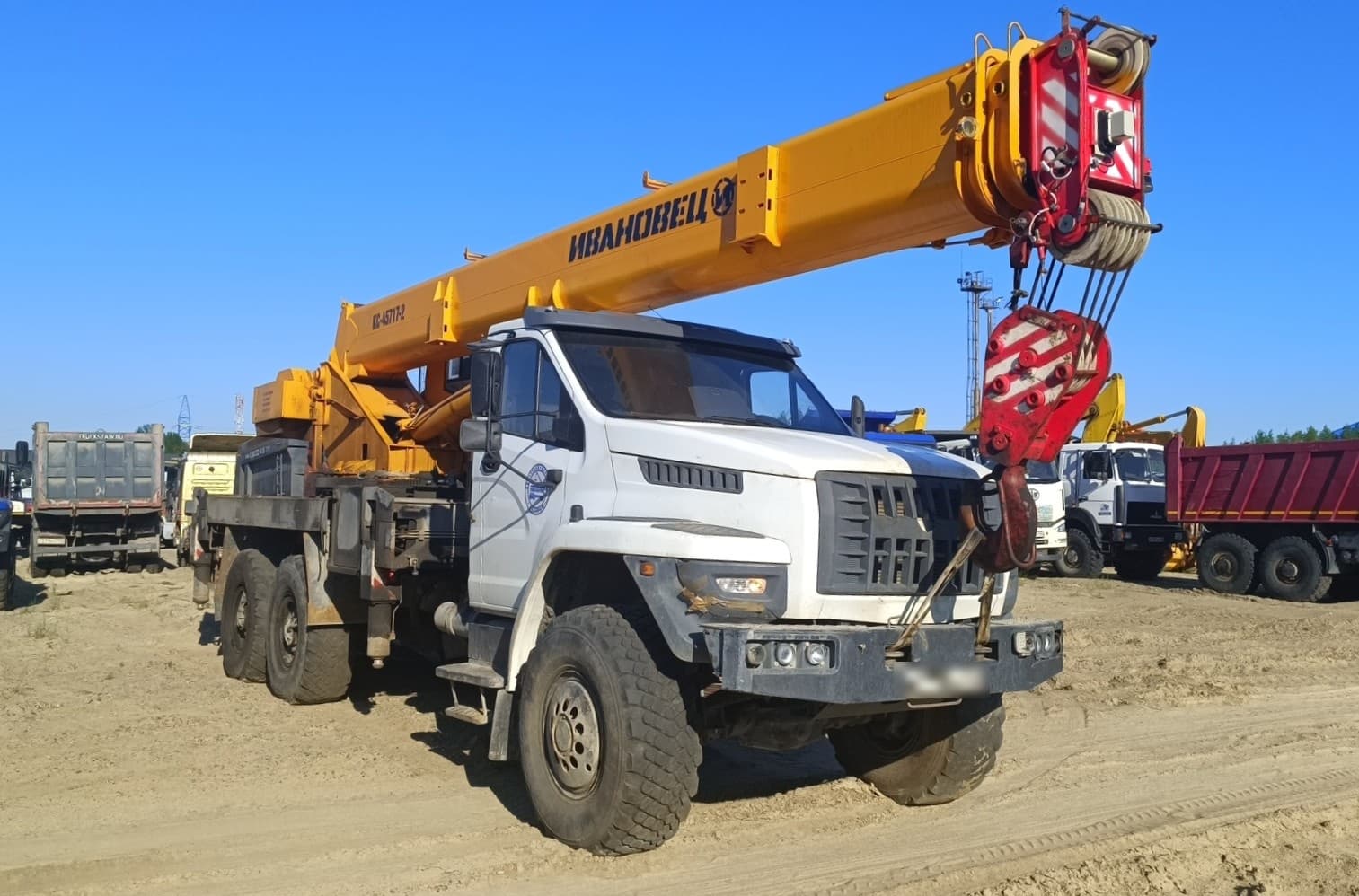 Ивановец КС-45717 на шасси URAL 4320 6x6 Автокран - 2