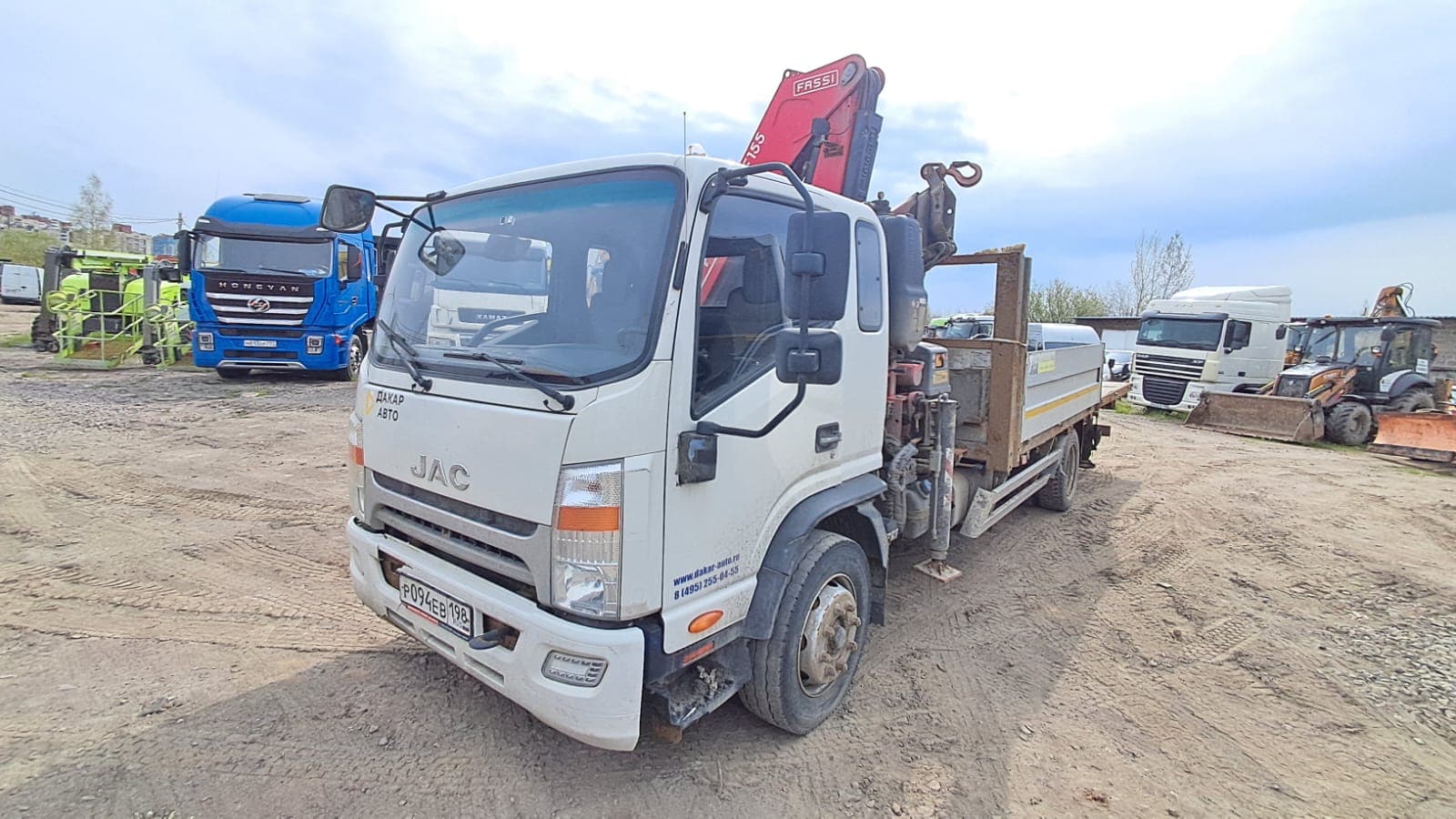 Jac N120 4x2 Бортовой с КМУ - 1