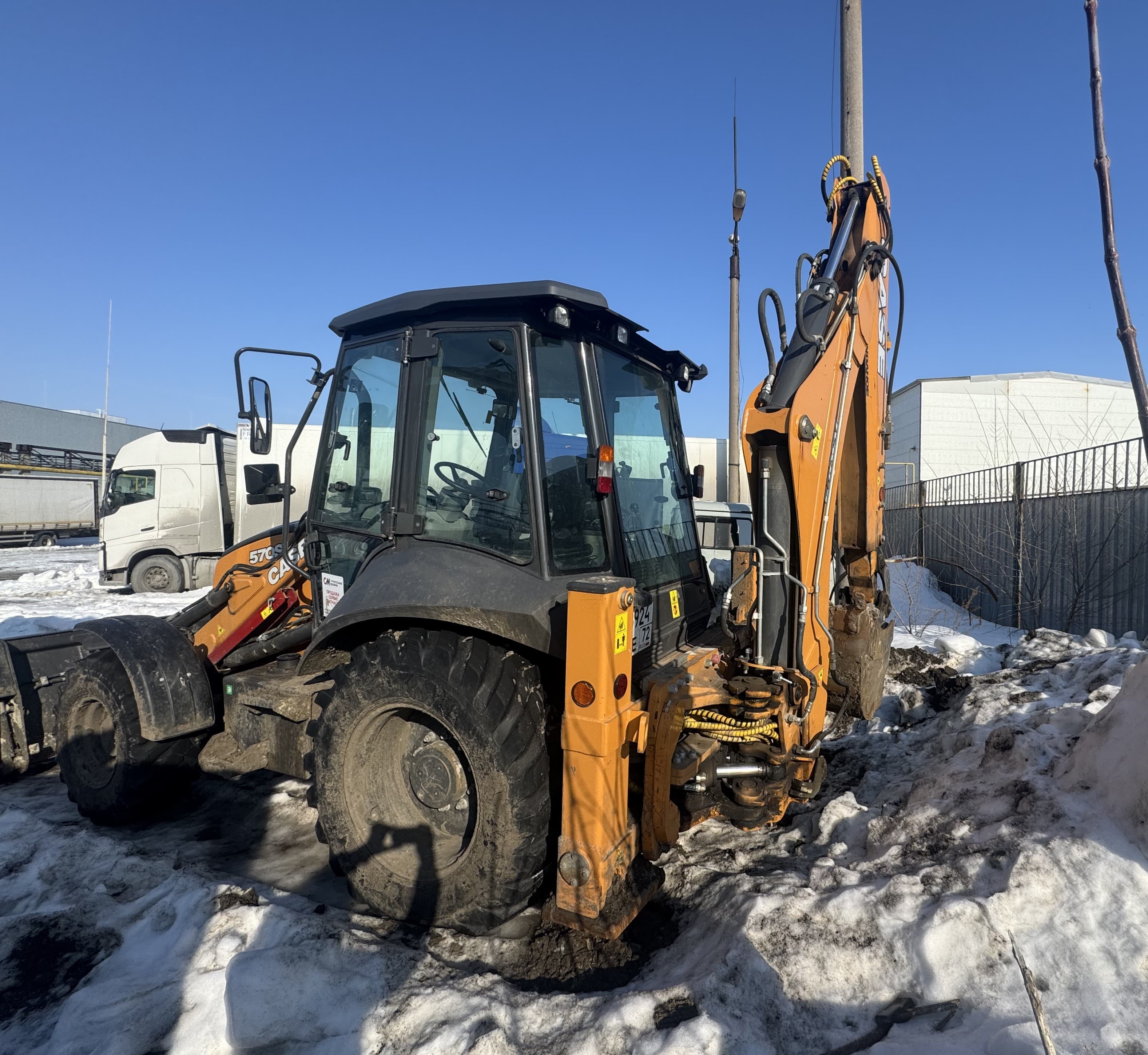 Case 570 Экскаватор-погрузчик - 3