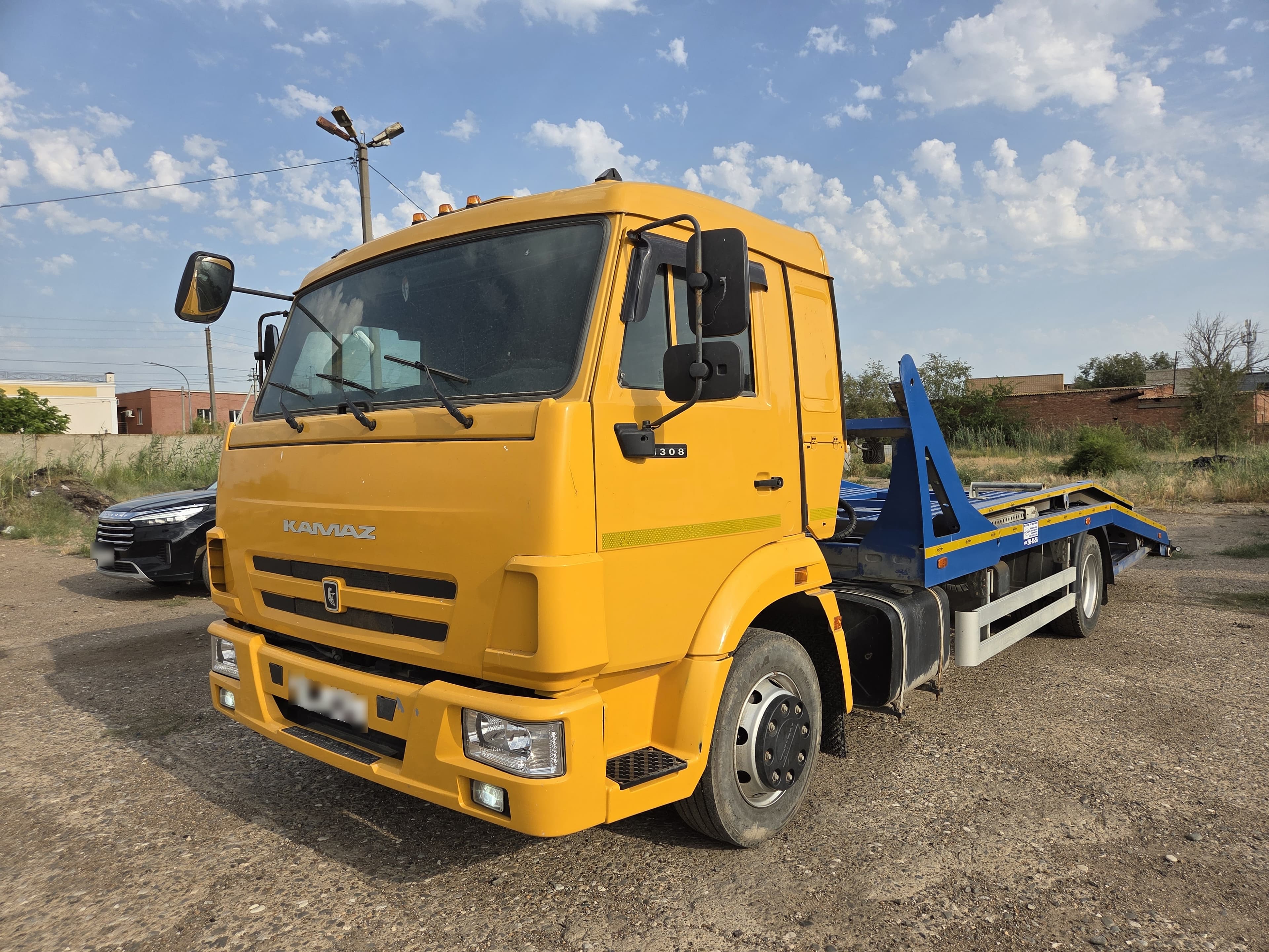 Нзса 1839* на шасси КамАЗ 4308 4x2 Эвакуатор - 1