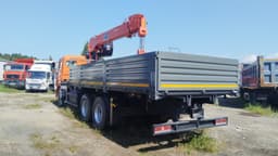 Кран Центр "Камаз" 6590* на шасси КамАЗ 65115 6x4 Бортовой с КМУ - 4