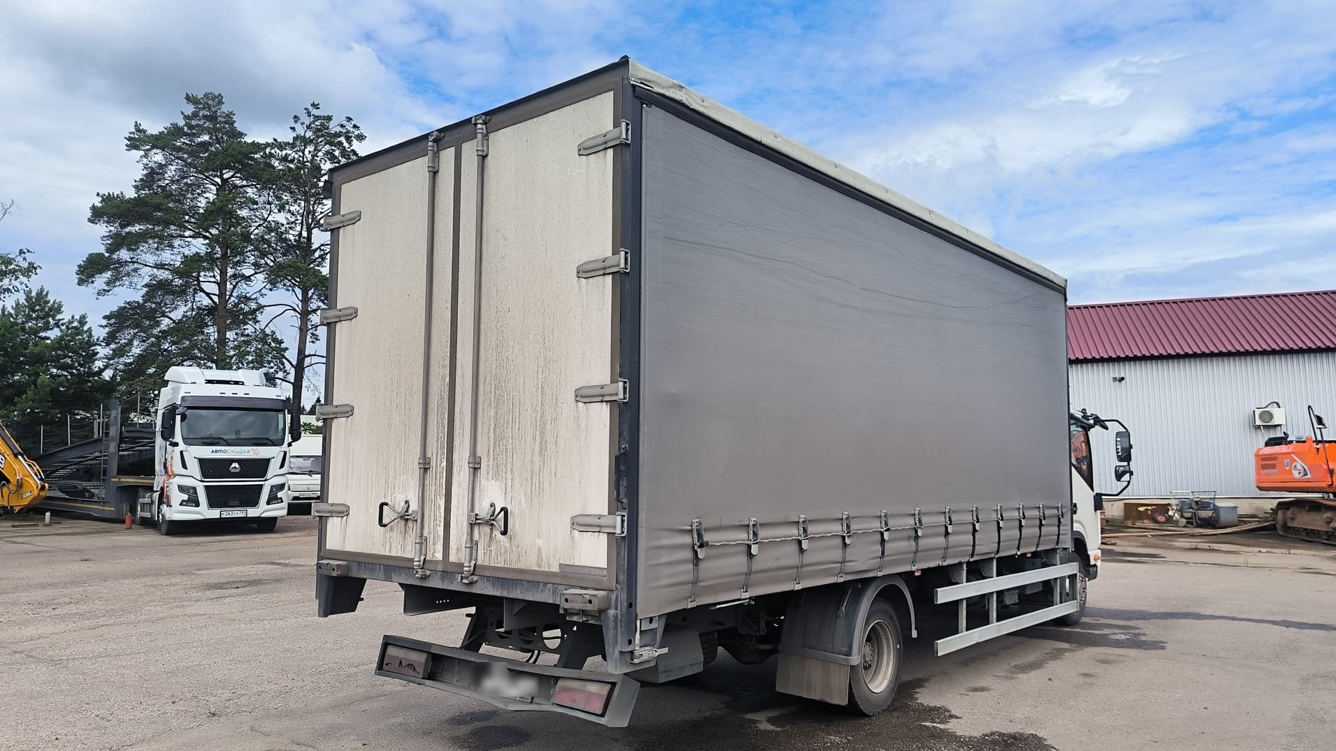 Ттм-Центр АБ-73* на шасси JAC N90 4x2 Бортовой (Евроборт) - 3