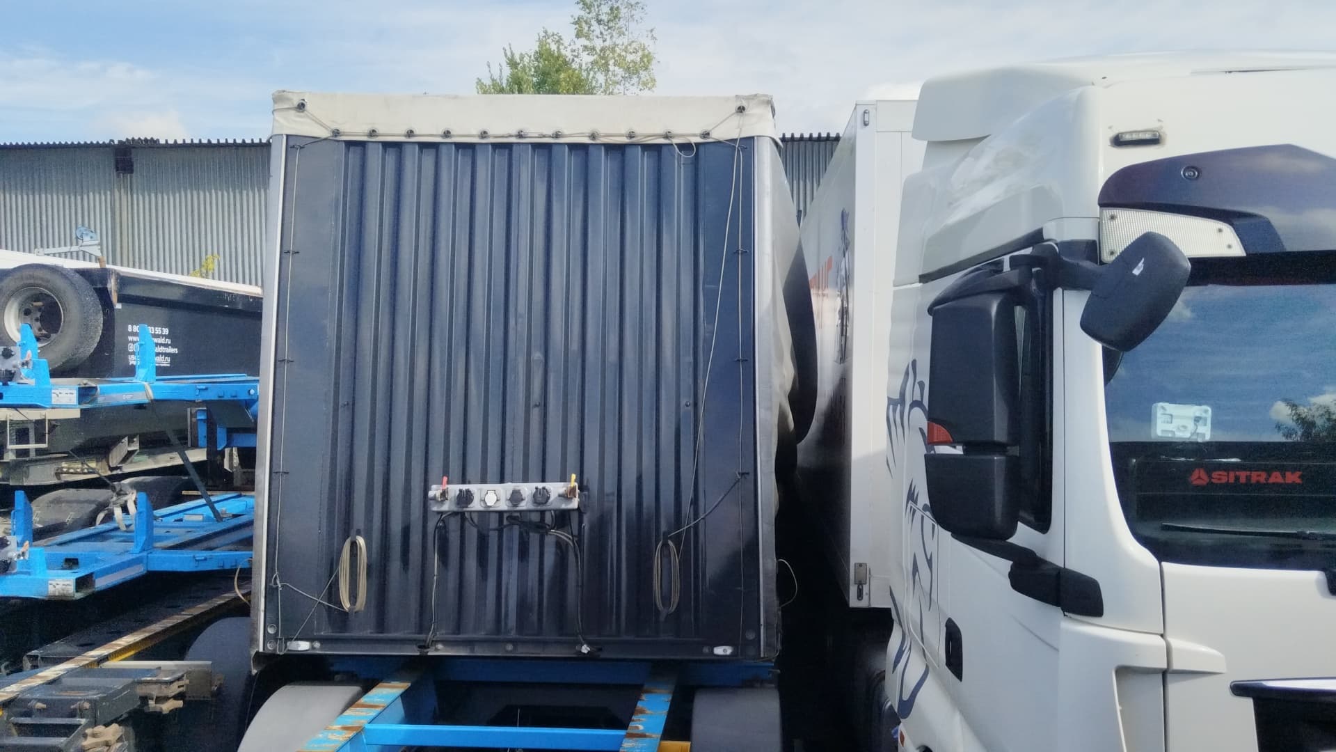 Тонар 9888* Полуприцеп шторный - 1