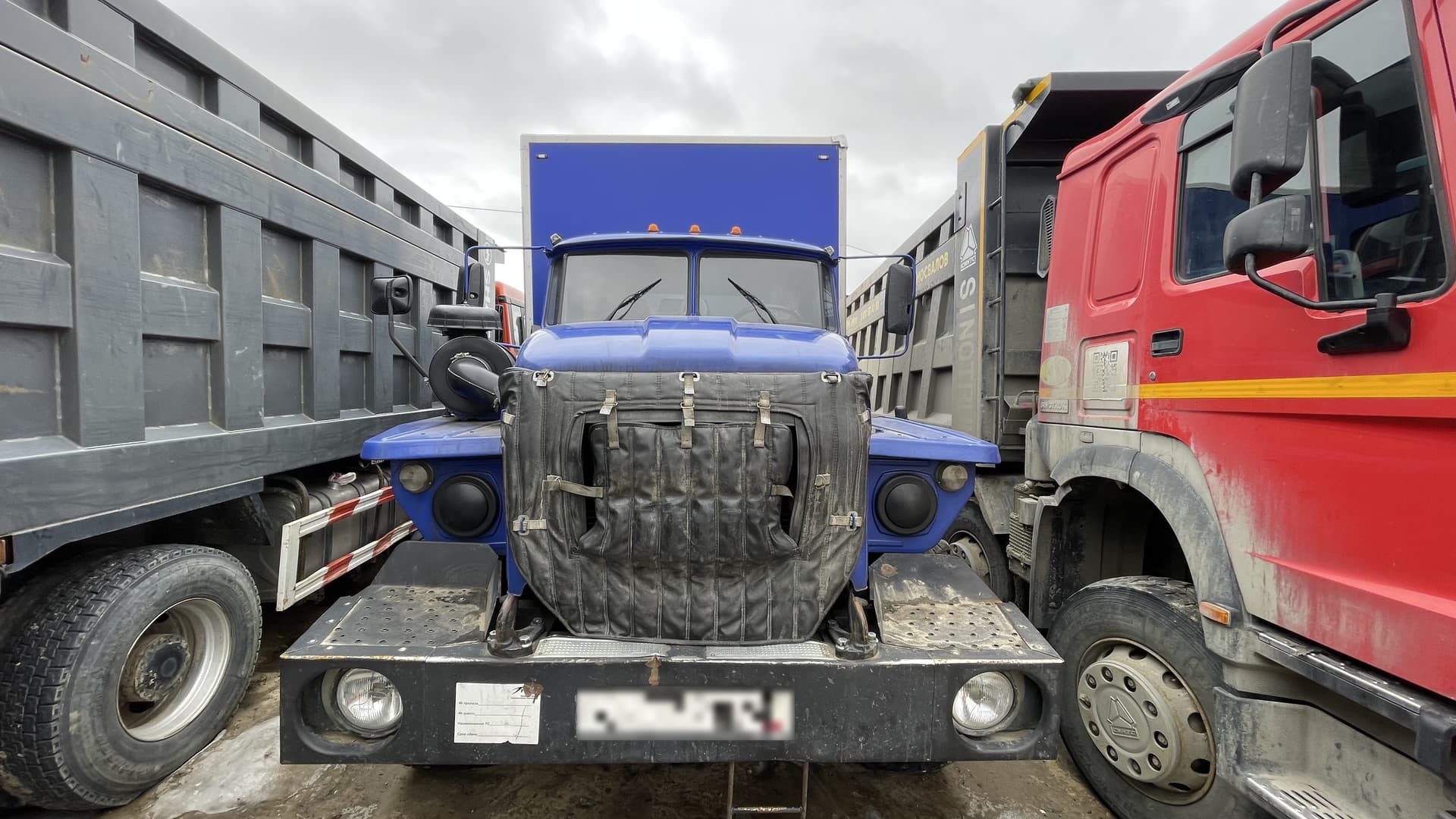 Гирд 5849* на шасси Ural NEXT 4320* 6x6 Передвижная мастерская с КМУ - 1