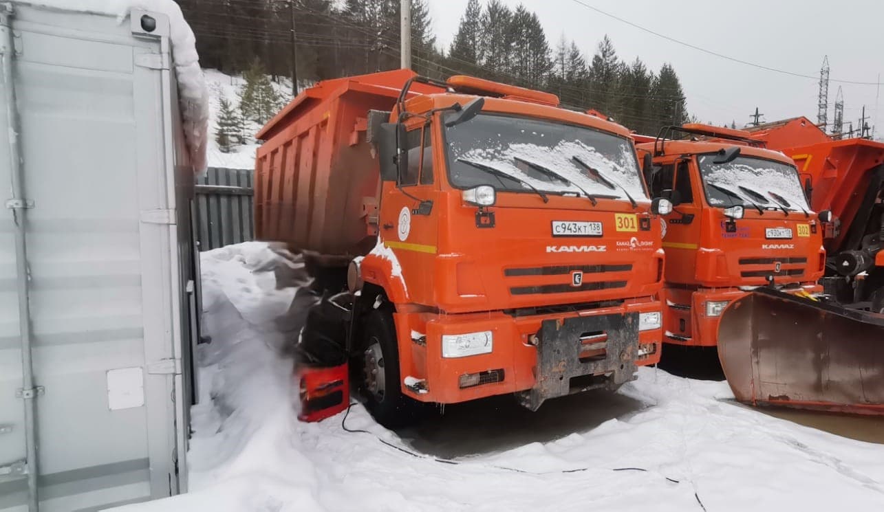 Ряжский Авторемонтный Завод МК-4534 на шасси КамАЗ 6520 6x4 КДМ - 2