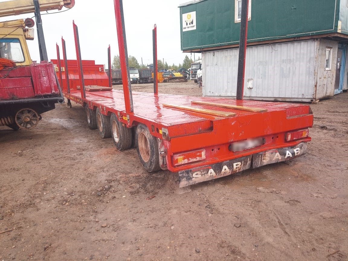 Пкф Сааб 9891* Полуприцеп тяжеловоз 5 осей - 4