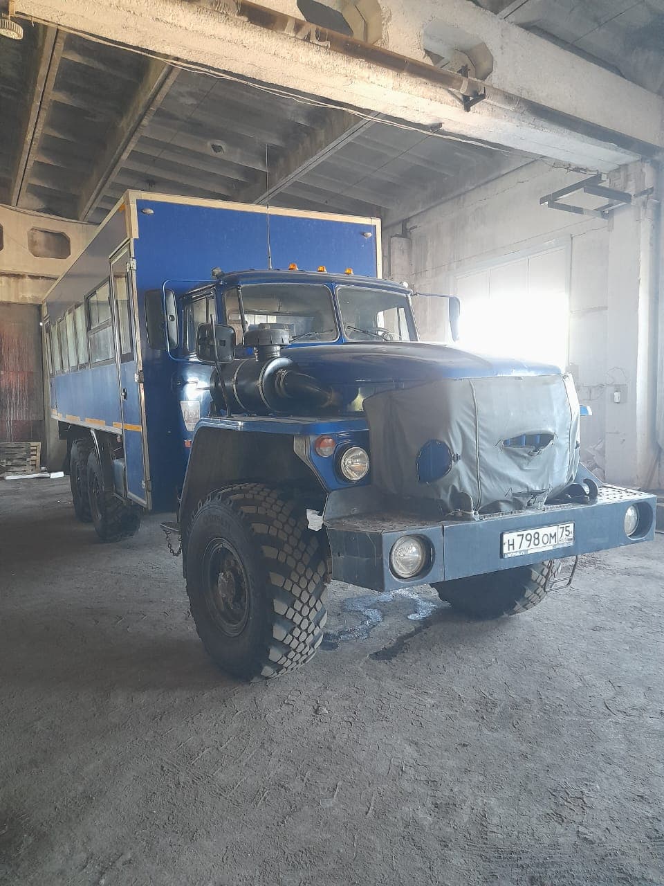 Автоспецван 7721* на шасси Ural 4320 6x6 Вахтовый автобус - 2