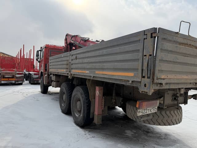 Карвинг 3370* на шасси Shacman SX3258 6x6 Бортовой с КМУ - 4