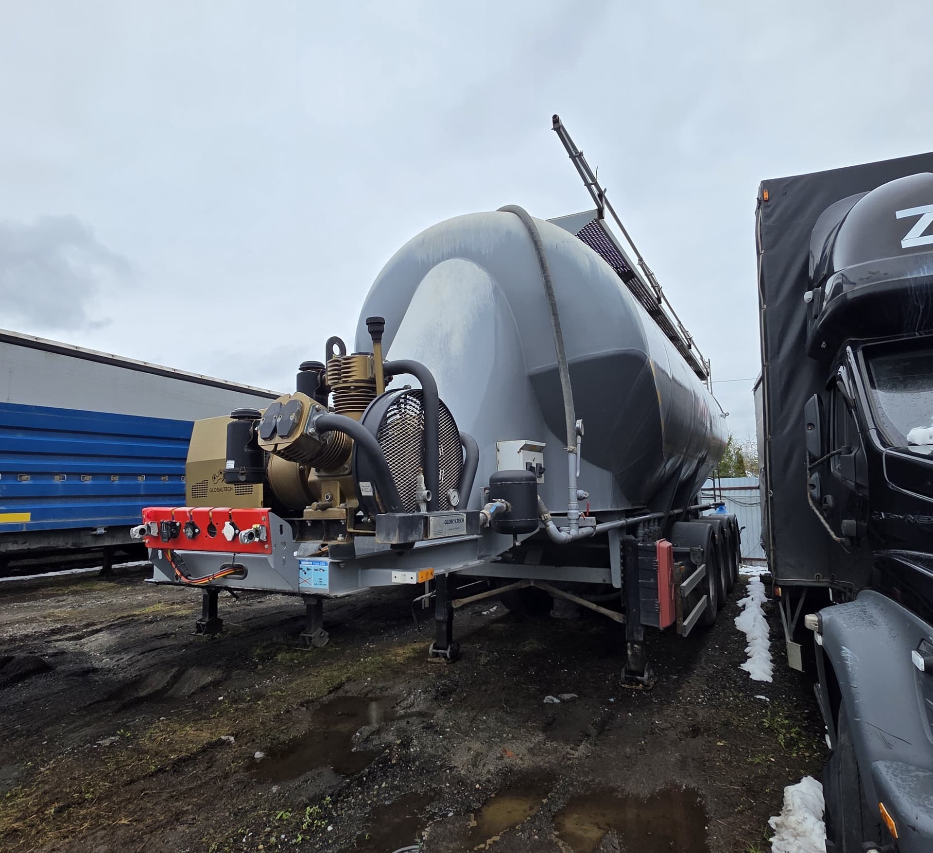 Guven Makina GuteWolf Полуприцеп цистерна для сыпучих грузов - 1