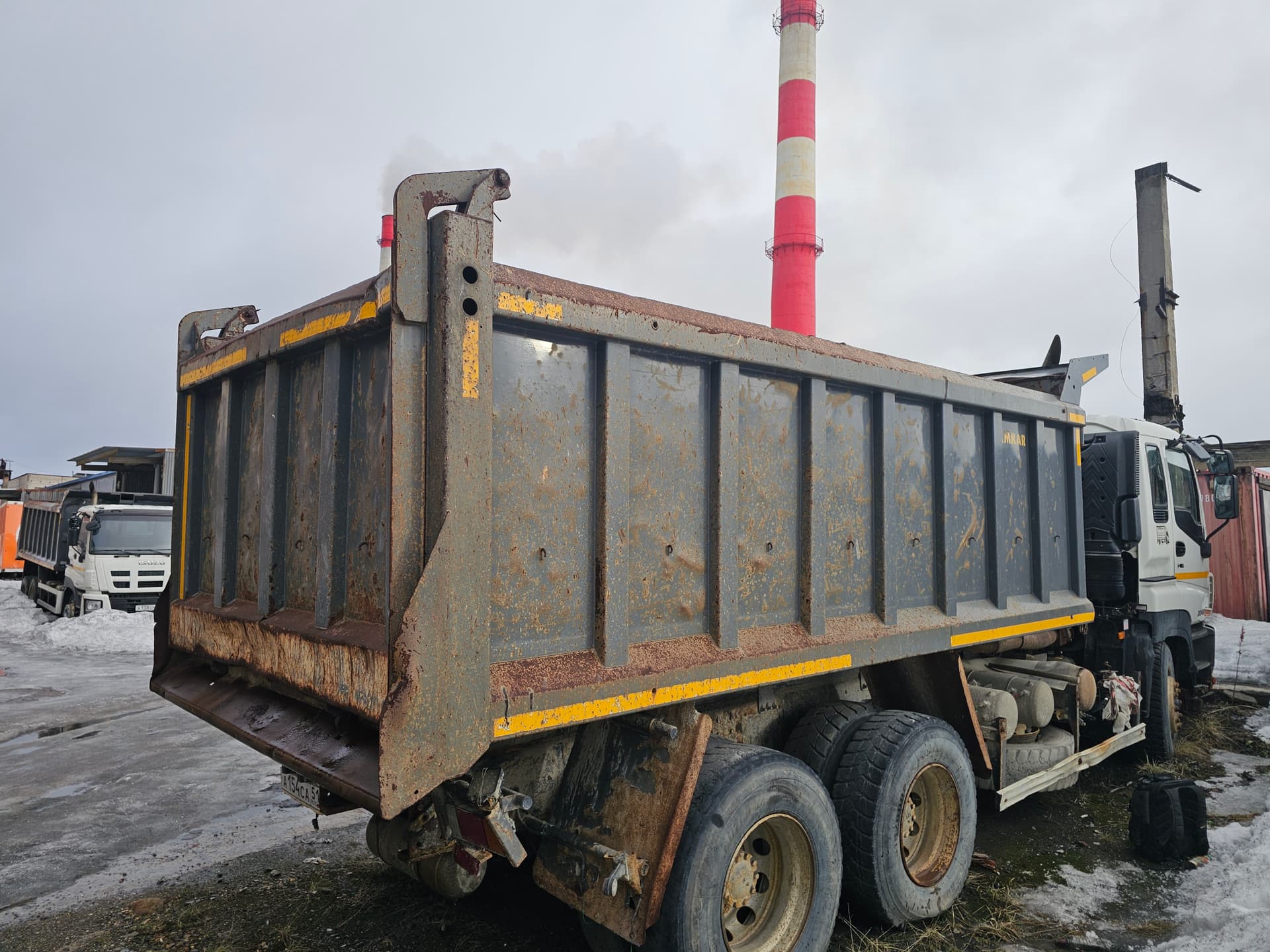 Автомастер 6589* на шасси Isuzu Giga (CYZ) 6x4 Самосвал - 3