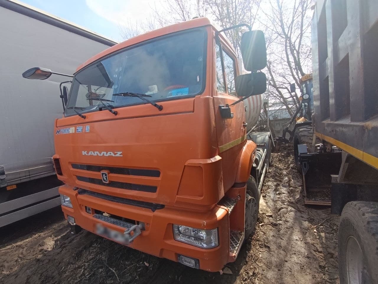 Туймазинский Завод Автобетоновозов 5814* на шасси КамАЗ 65115 6x4 Автобетоносмеситель - 1