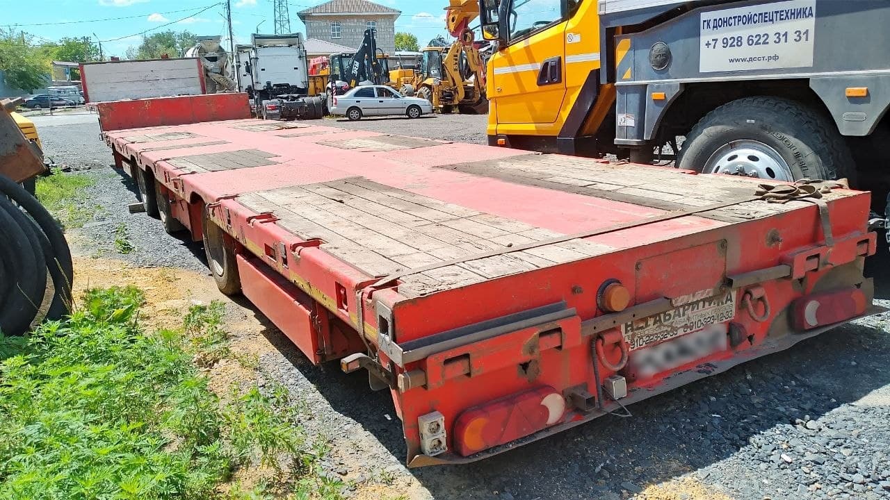 Тверьстроймаш 993941 Полуприцеп тяжеловоз 4 оси - 4