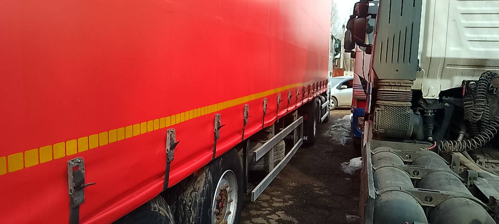 Туймазинский Завод Автобетоновозов 5885* Полуприцеп шторный - 3