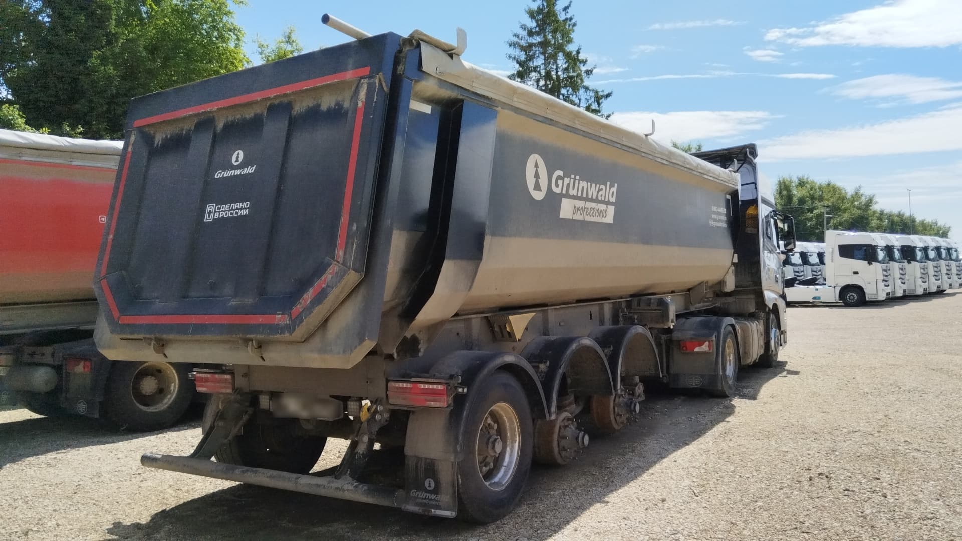 Grunwald 9453 Полуприцеп самосвальный - 3
