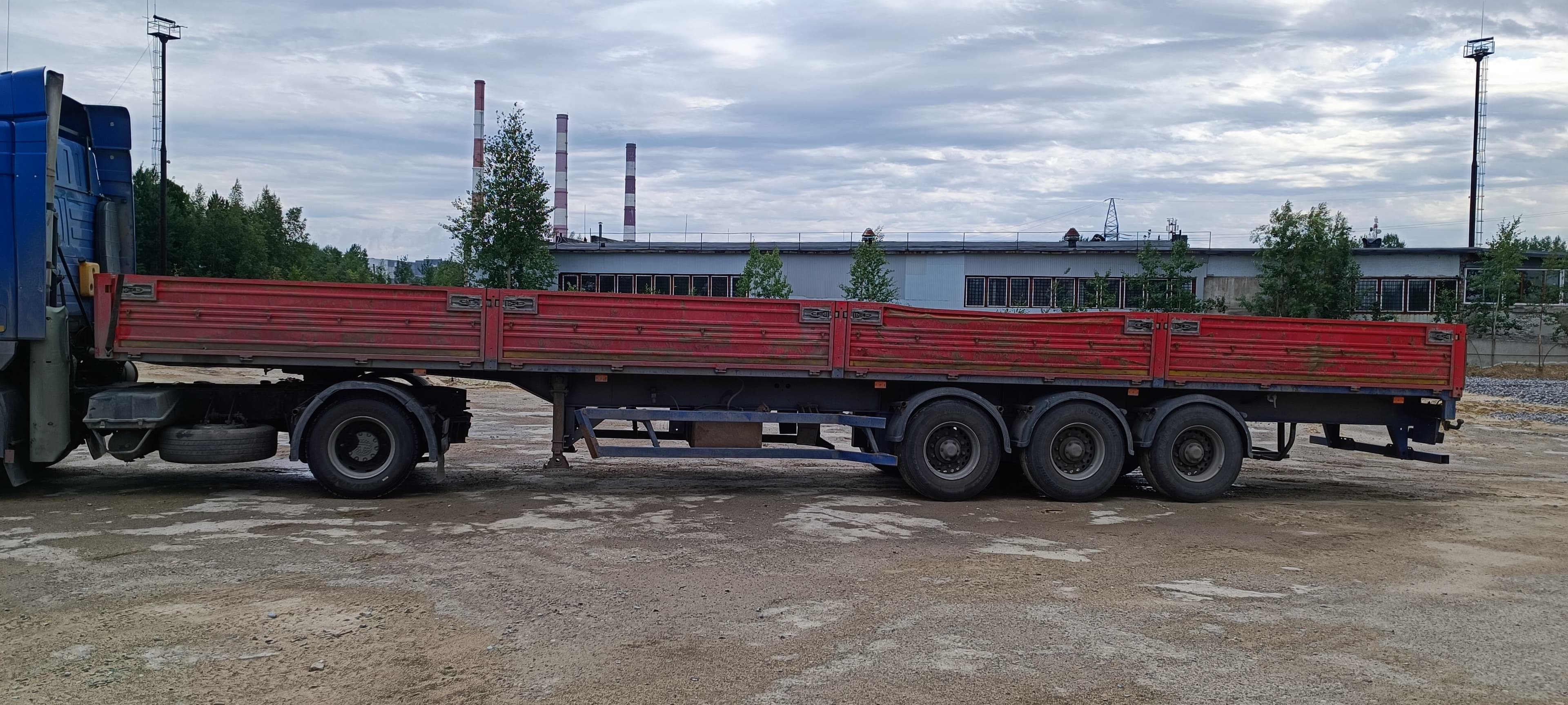 МАЗ 975800 Полуприцеп бортовой - 2