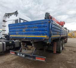 Кран Центр "Камаз" 6590 на шасси КАМАЗ 65117 6x4 Бортовой с КМУ - 3
