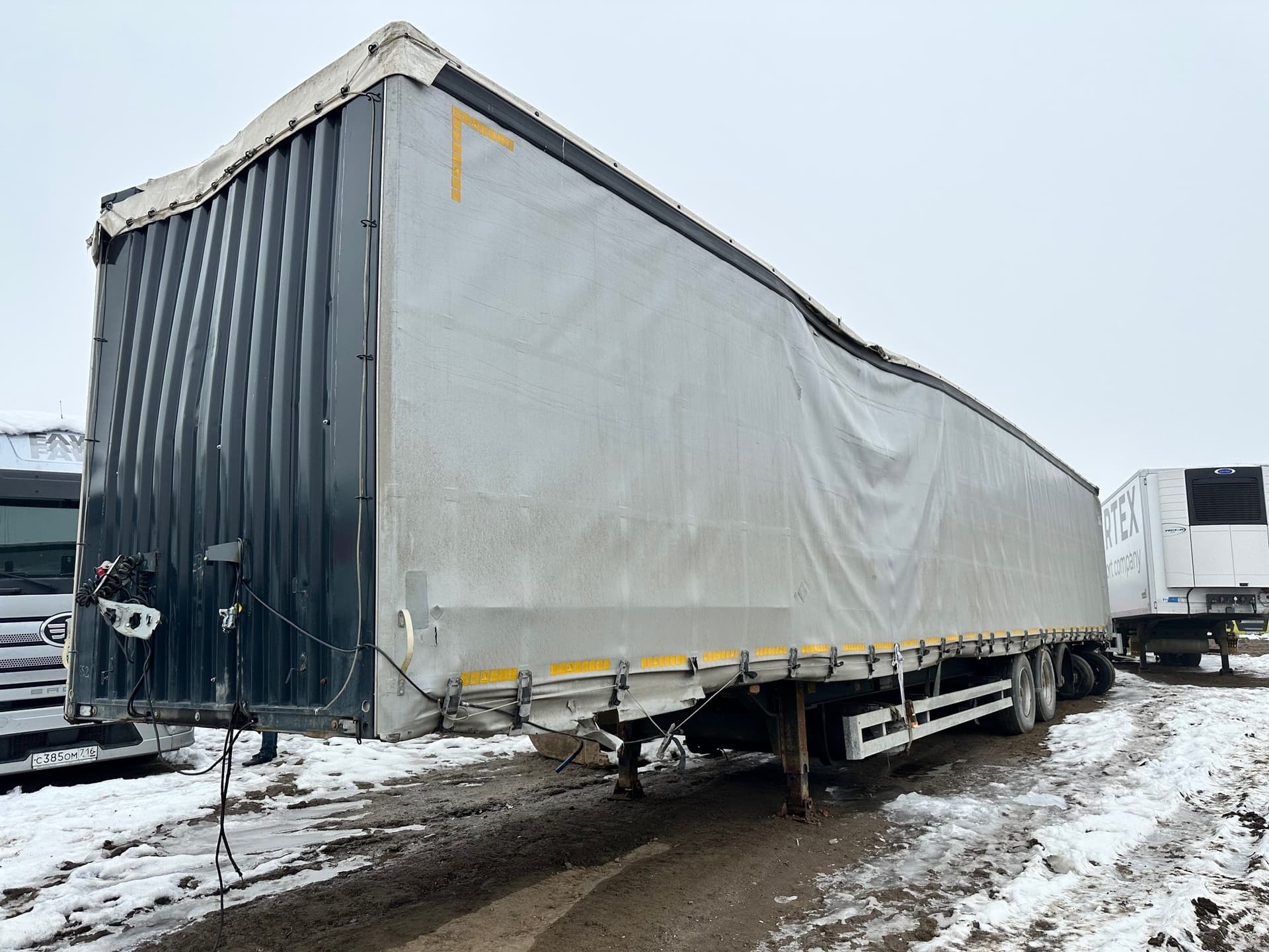 Тонар 9888* Полуприцеп шторный - 1