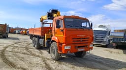 Камаз 43118 6x6 Бортовой с КМУ - 2