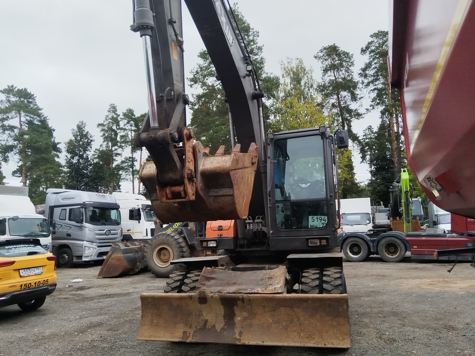 Daxin DX180* Экскаватор колесный - 1
