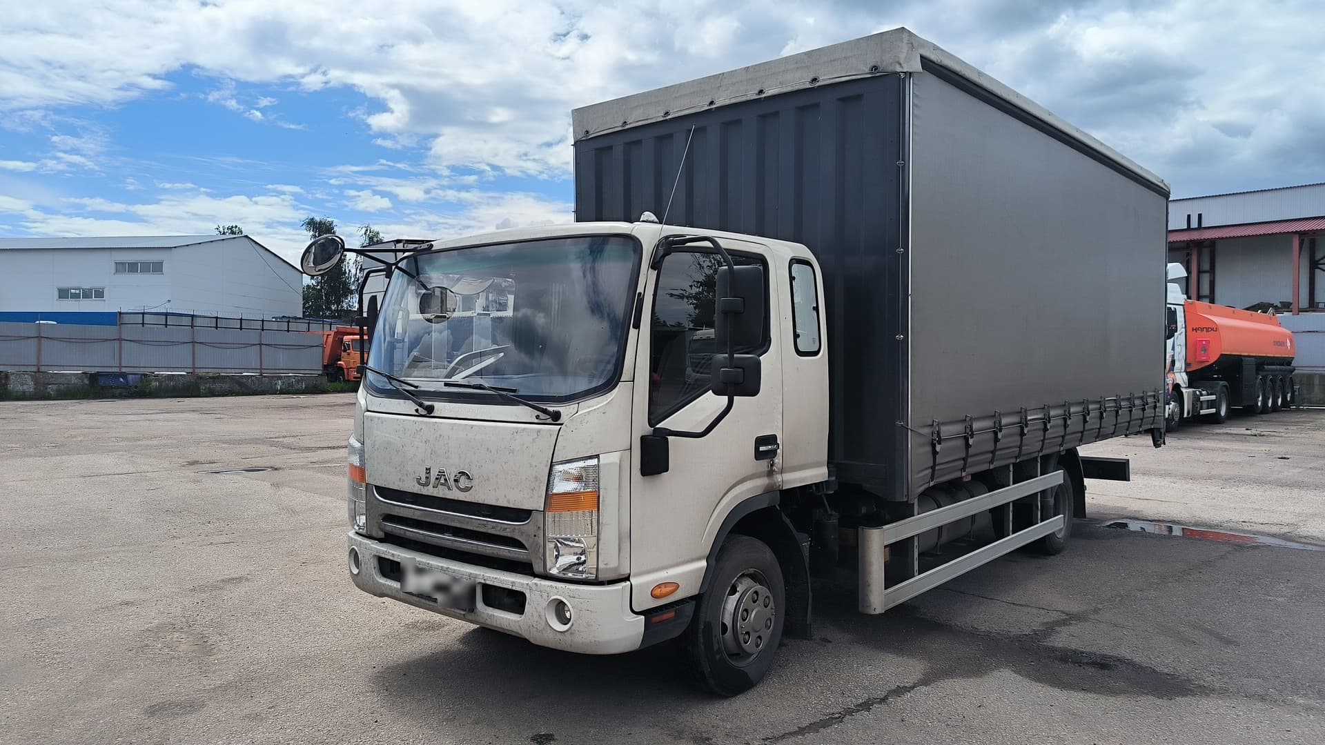 Ттм-Центр АБ-73* на шасси JAC N90 4x2 Бортовой (Евроборт) - 1