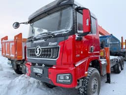 Тктд 5347* на шасси Shacman SX4258 6x6 Седельный тягач с КМУ - 1
