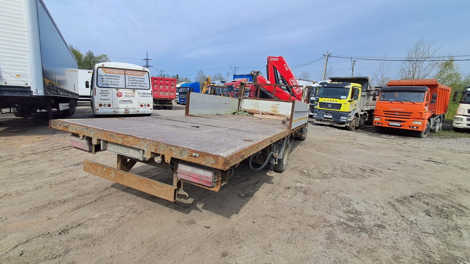 Jac N120 4x2 Бортовой с КМУ - 3