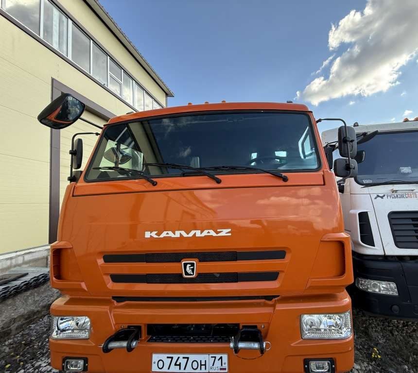 Кран Центр "Камаз" 6591* на шасси КамАЗ 43118 6x6 Бортовой с КМУ - 1