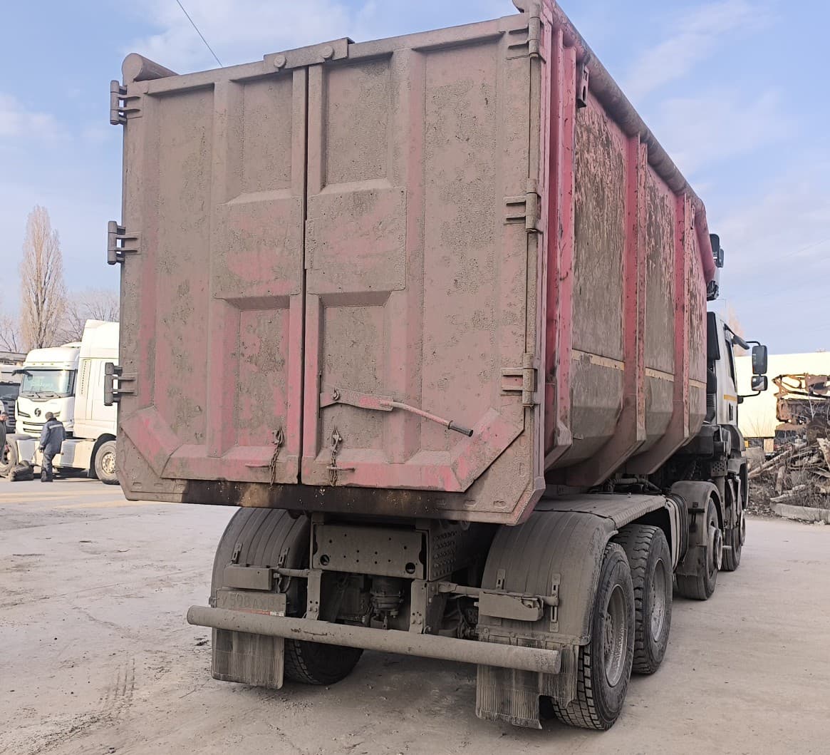Ford Cargo 8x4 Ломовоз с КМУ - 3
