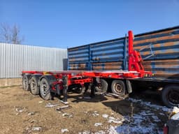Grunwald 9453 Полуприцеп контейнеровоз 3 оси - 2