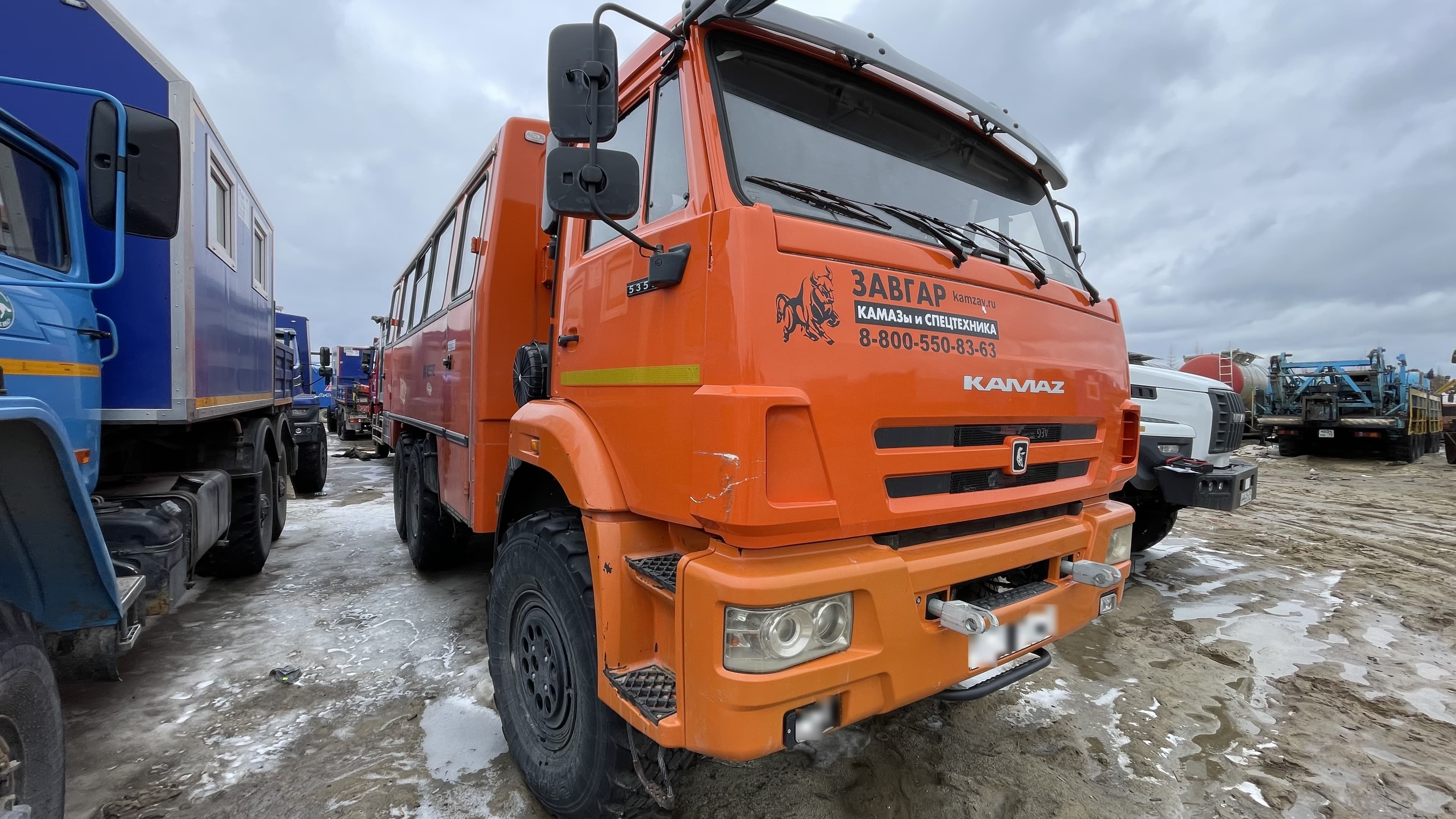 Нефаз 4208* на шасси КамАЗ 5350* 6x6 Вахтовый автобус - 2