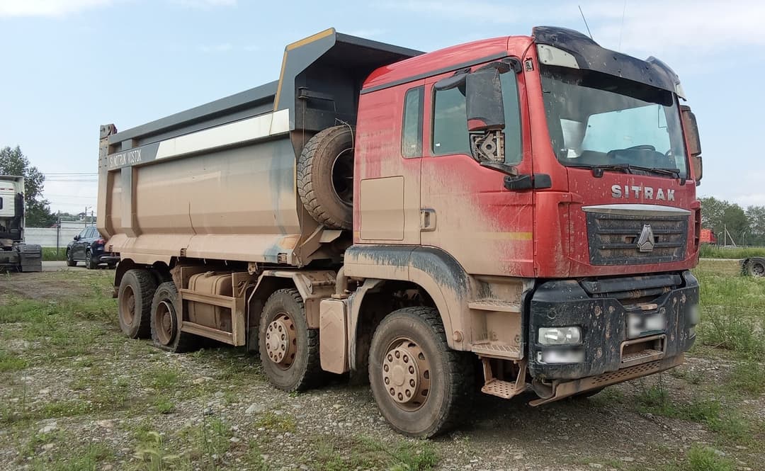 Sitrak C7H 8x4 Самосвал - 2
