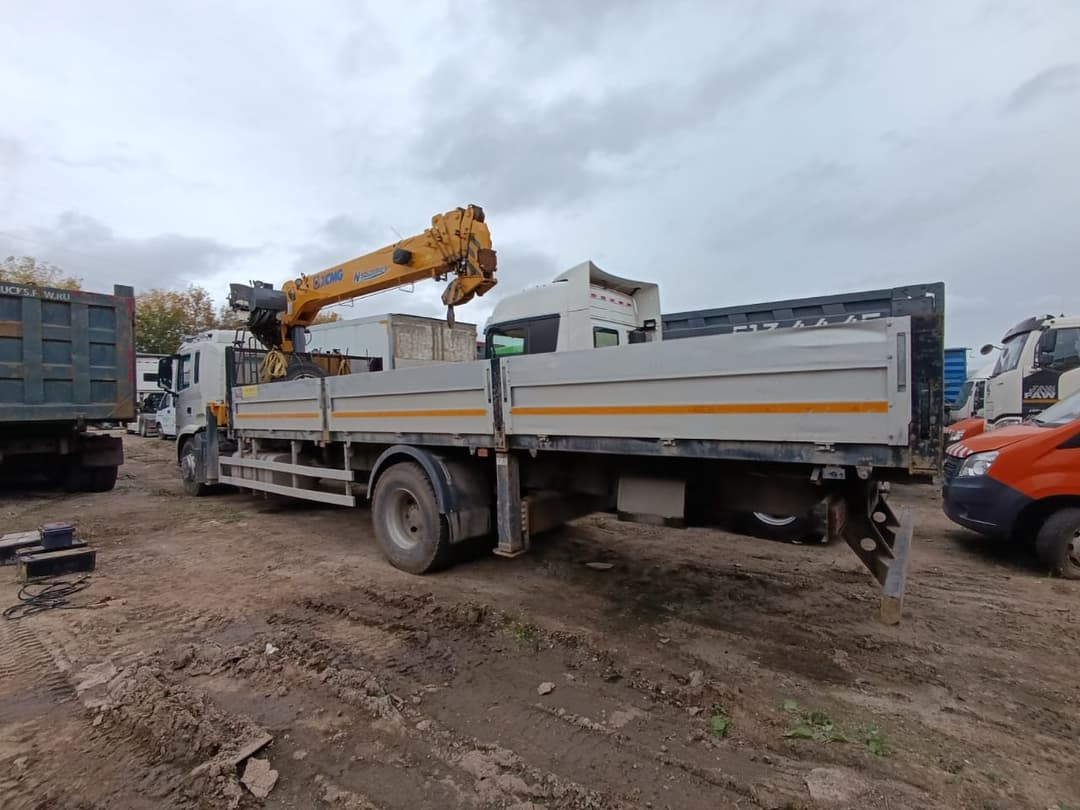 Jac N200 4x2 Бортовой с КМУ - 4
