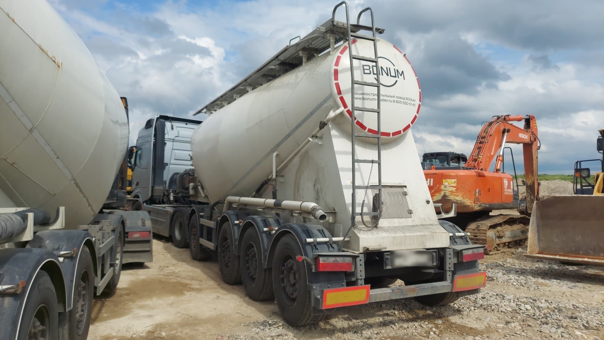 Bonum 914231 Полуприцеп цистерна для сыпучих грузов - 4