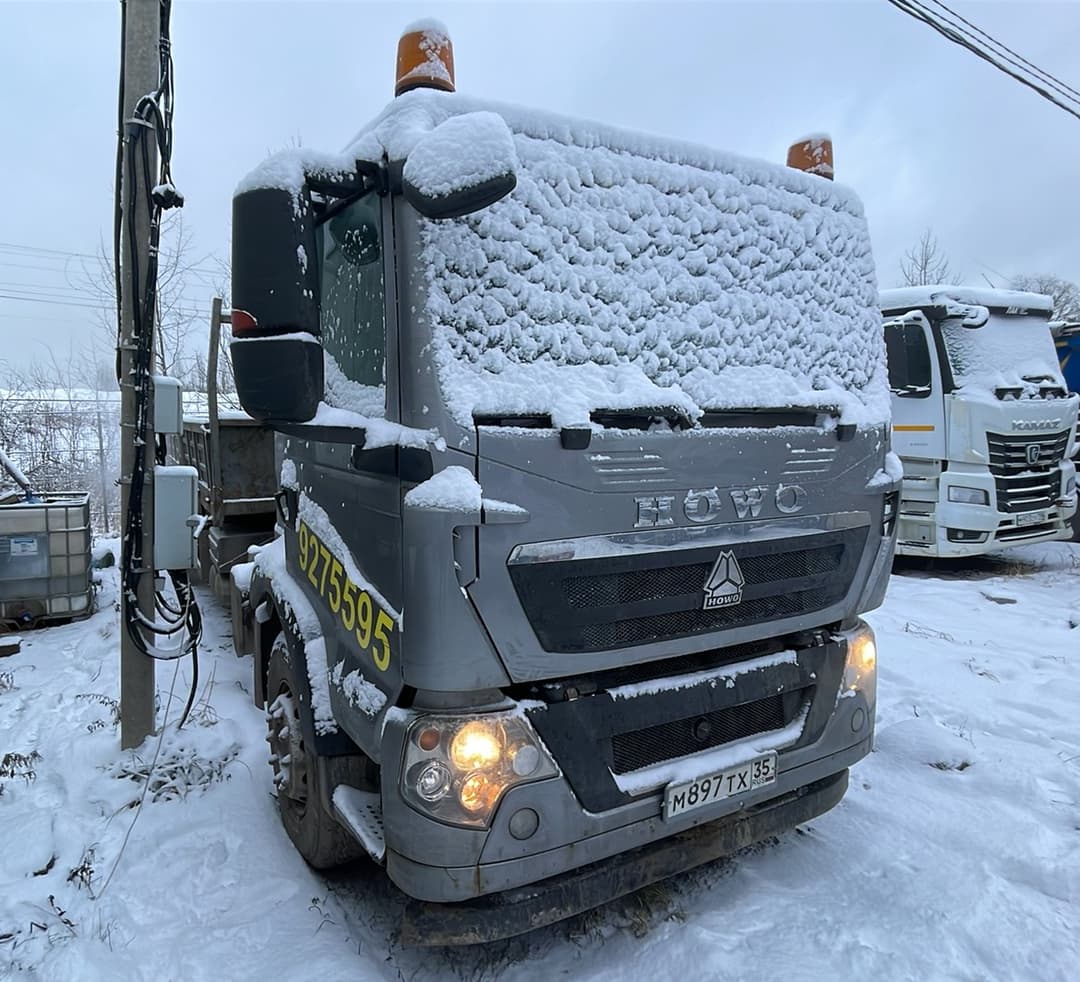 Howo T5G 6x4 Бортовой с КМУ - 2