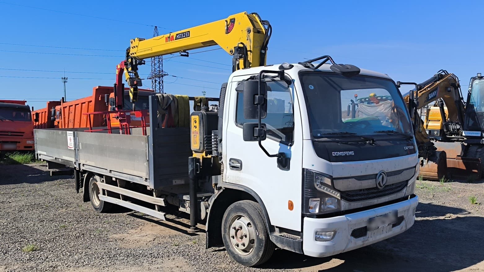 Феникс 78* на шасси Dongfeng C80 4x2 Бортовой с КМУ - 2