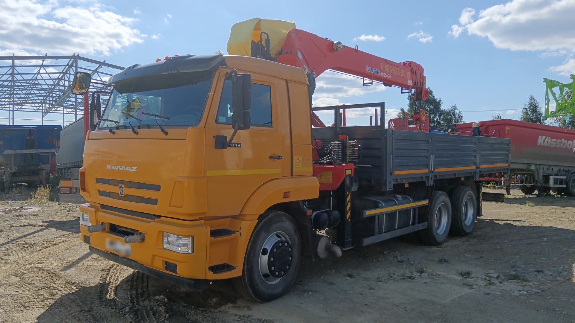 Рр Групп 4305* на шасси КАМАЗ 65116 6x4 Бортовой с КМУ - 1