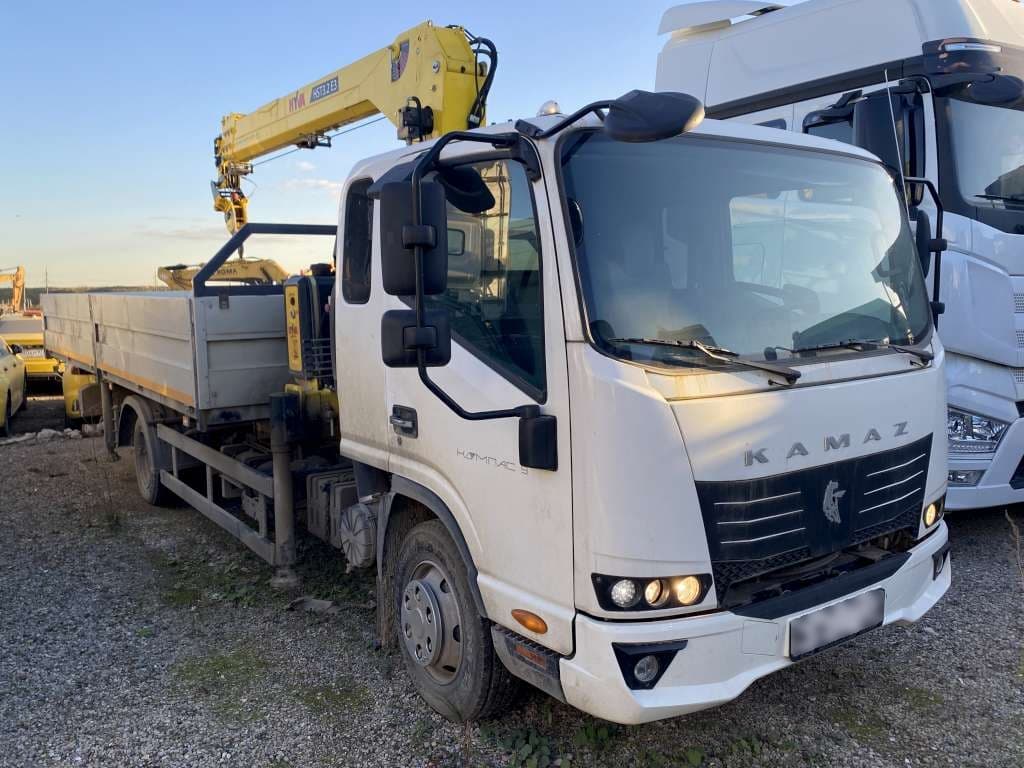 Кран Центр "Камаз" 6598* на шасси Камаз 43089 4x2 Бортовой с КМУ - 2