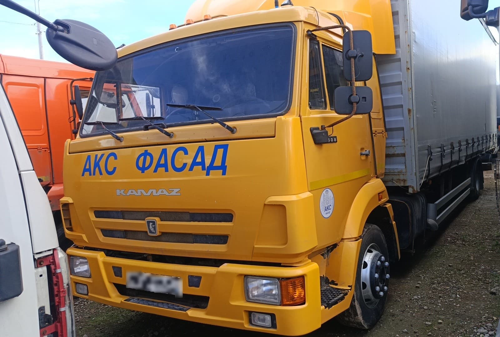 Завод Асавто 3382* на шасси КамАЗ 4308 4x2 Бортовой (Евроборт) - 1
