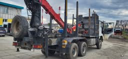 Завод Спецмаш SM09* на шасси Shacman SX3258 6x6 Сортиментовоз с КМУ - 3
