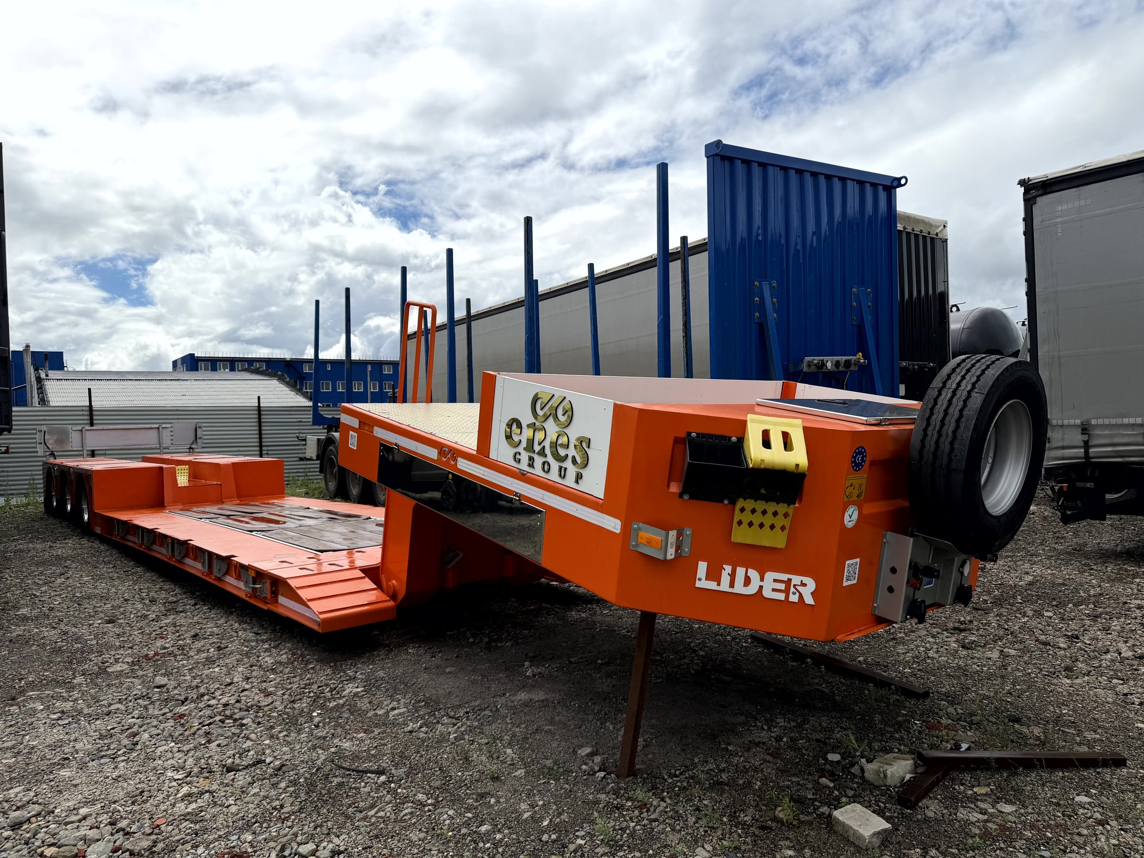 Lider Lowbed A* Полуприцеп тяжеловоз 3 оси - 2