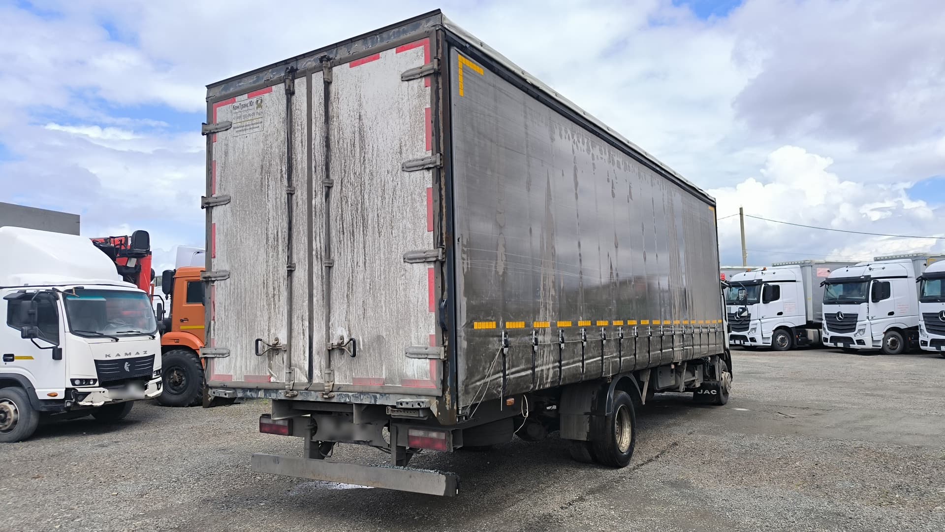 Меткомплекс JA11* на шасси JAC N120 4x2 Бортовой (Евроборт) - 3