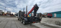 Завод Спецмаш SM09* на шасси Shacman SX3258 6x6 Сортиментовоз с КМУ - 4