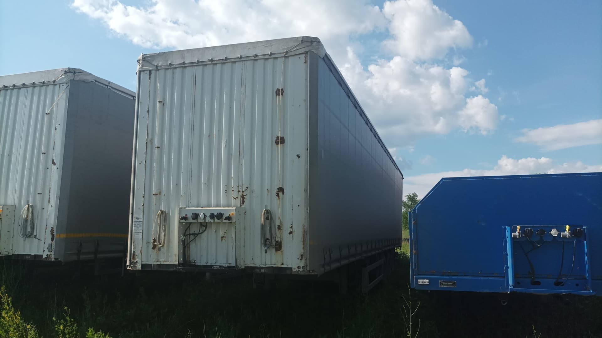 Туймазинский Завод Автобетоновозов 5885* Полуприцеп шторный - 1