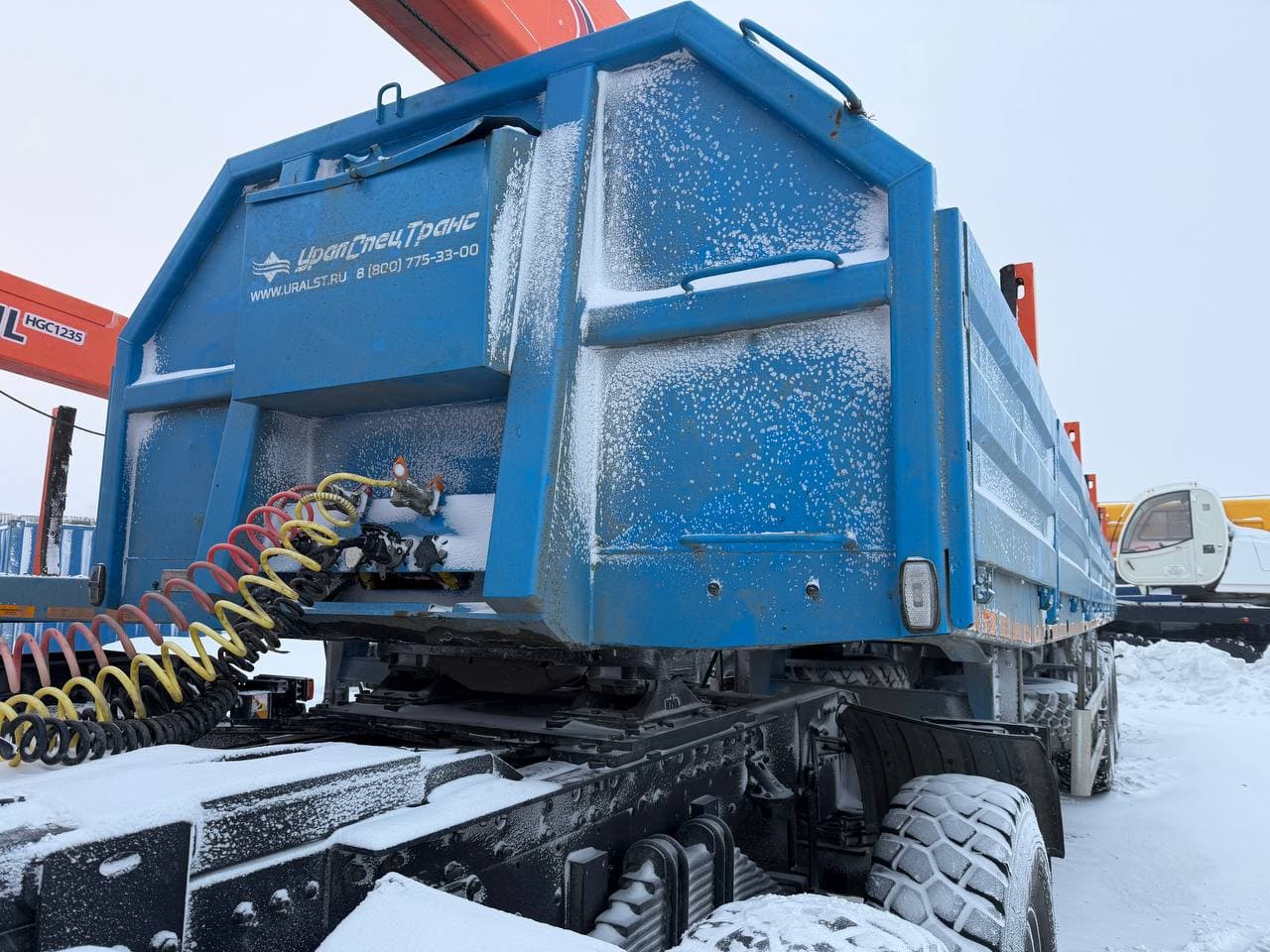 Уралспецтранс 9465* Полуприцеп бортовой - 1
