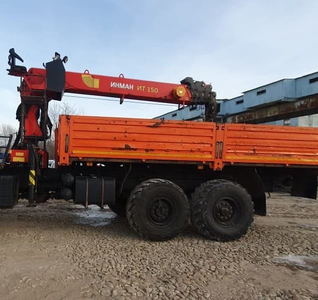Камаз 43118 6x6 Бортовой с КМУ - 7